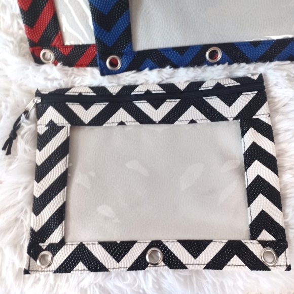 Blue, Red and White S/M Size Zipper Close Bags (3) - Picture 9 of 12
